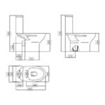 Λεκάνη SANITANA POP 266101 σετ - Image 2