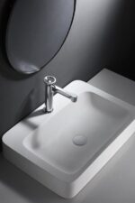 Imex Olimpo BDC033-1CR Μπαταρία Νιπτήρος Χαμηλή - Image 2