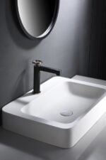 Imex Olimpo BDC033-1NOR Μπαταρία Νιπτήρος Χαμηλή - Image 2