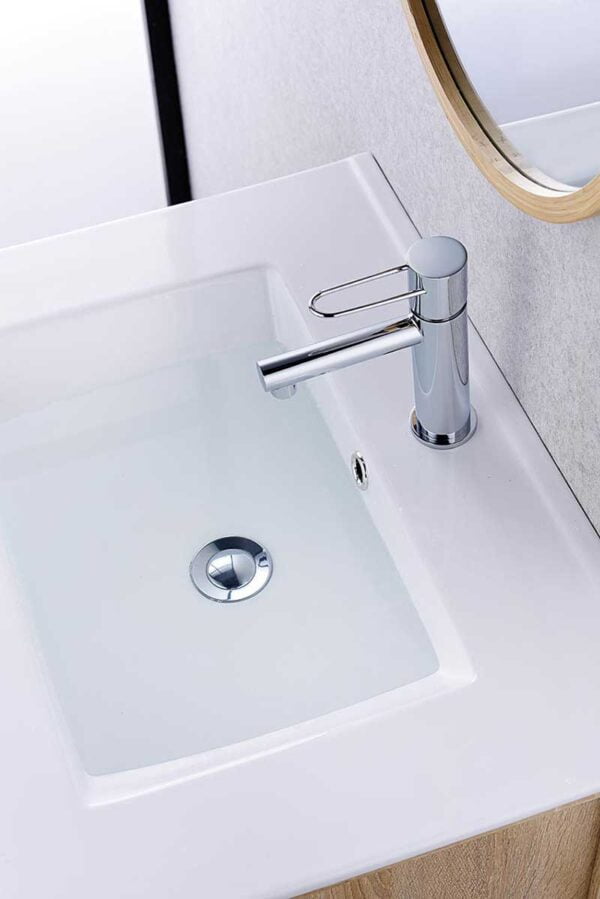 Imex Milos BDY027-1CR Μπαταρία Νιπτήρος Χαμηλή - Image 3
