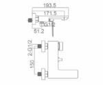 Imex Fiyi BDF016-4NG Μπαταρία Λουτρού - Image 3