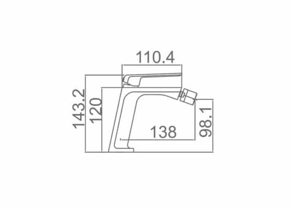 Imex Fiyi BDF016-1NG Μπαταρία Νιπτήρος Χαμηλή - Image 2