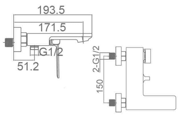 Imex Fiyi BDF016-4 Μπαταρία Λουτρού - Image 2