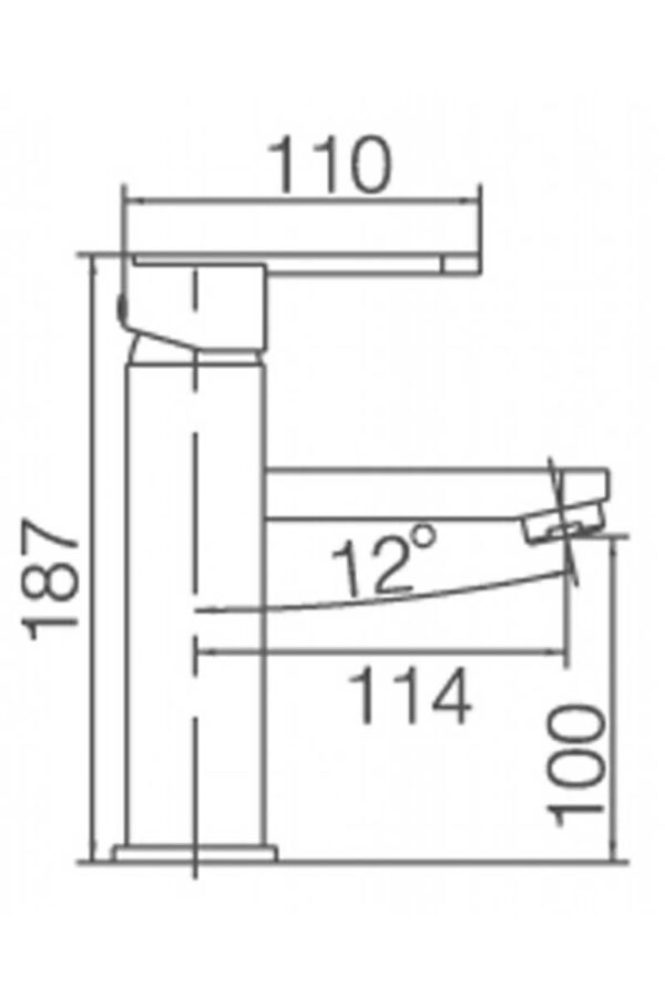 Imex Roma BDR002-1 Μπαταρία Μαύρη Ματ - Image 2