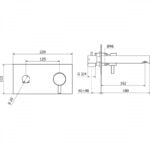 Teorema New Jabil 1178314 Μπαταρία Νιπτήρα Εντοιχισμού - Image 2