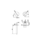Teorema New Jabil 1178380 Μπαταρία Νιπτήρος Εντοιχισμού - Image 2