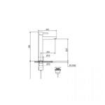 Teorema New Jabil 1178342 Ψηλή Μπαταρία Νιπτήρος - Image 2