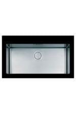 Νεροχύτης Ένθετος Apell Pura PUG861 87X51cm Inox Black Glass - Image 2