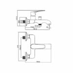 ΜΠΑΤΑΡΙΑ ΛΟΥΤΡΟΥ ΜΕ ΣΕΤ ΝΤΟΥΣ STILO 086693 - Image 2