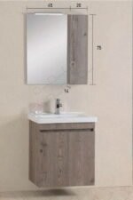 Έπιπλο Μπάνιου Elegant 952 B 65 cm