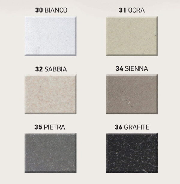 Νεροχυτες - Sanitec Ultra Granite 809 60x50 cm 1B Γρανίτης - Image 3