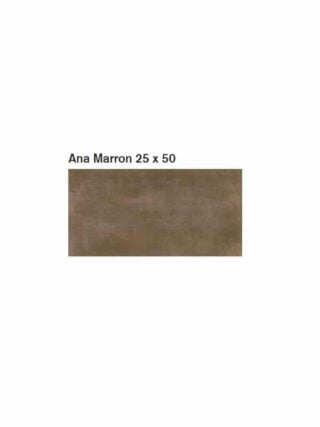 ΠΛΑΚΑΚΙ ΤΟΙΧΟΥ KOLOSSOS Ana Marron 25x50 cm