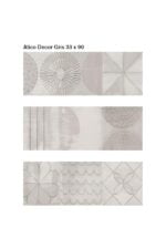 ΠΛΑΚΑΚΙ ΤΟΙΧΟΥ KOLOSSOS Atico Decor Gris 33x90 cm