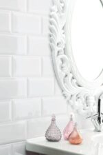 ΠΛΑΚΑΚΙ ΤΟΙΧΟΥ KOLOSSOS Bricks Blanco Biselado 10x20 cm - Image 2