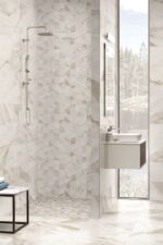 ΠΛΑΚΑΚΙ ΤΟΙΧΟΥ KOLOSSOS Calacatta Gold Bob 30x90 cm - Image 2