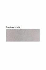 ΠΛΑΚΑΚΙ ΤΟΙΧΟΥ KOLOSSOS Eder Grey 20x50 cm