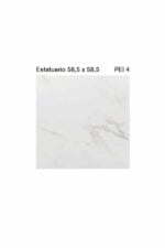 ΠΛΑΚΑΚΙ ΔΑΠΕΔΟΥ KOLOSSOS Estatuario 58.5x58.35 cm