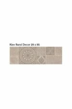 ΠΛΑΚΑΚΙ ΜΠΑΝΙΟΥ KOLOSSOS Kiev Sand Decor 28x85 cm