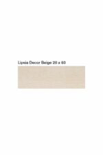 ΠΛΑΚΑΚΙ ΤΟΙΧΟΥ KOLOSSOS Lipsia Decor Beige 20x60 cm