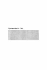 ΠΛΑΚΑΚΙ ΤΟΙΧΟΥ KOLOSSOS Lipsia Gris 20x60 cm