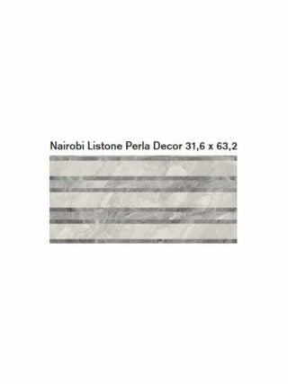 ΠΛΑΚΑΚΙ KOLOSSOS Nairobi Listone Perla Decor 31,6x63,2 cm