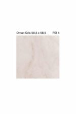 ΠΛΑΚΑΚΙ ΔΑΠΕΔΟΥ KOLOSSOS Oman Gris 58.5x58.5 cm
