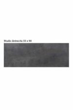 ΠΛΑΚΑΚΙ ΤΟΙΧΟΥ KOLOSSOS Studio Cerpa Antracita 33x90 cm