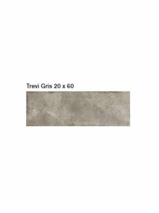 ΠΛΑΚΑΚΙ ΤΟΙΧΟΥ KOLOSSOS Trevi Gris 20x60 cm