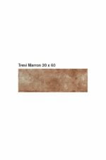 ΠΛΑΚΑΚΙ ΤΟΙΧΟΥ KOLOSSOS Trevi Marron 20x60 cm