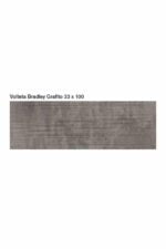 ΠΛΑΚΑΚΙ ΜΠΑΝΙΟΥ KOLOSSOS Volteta Bradley Grafito 33x100 cm