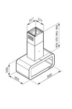 Απορροφητήρας Pyramis Corso Οροφής - Image 2