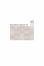 ΠΛΑΚΑΚΙ ΚΟΥΖΙΝΑΣ KOLOSSOS Foster Mosaico Light 25x40 cm