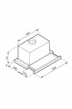Απορροφητήρας Pyramis Συρόμενος Turbo 60cm - Image 2
