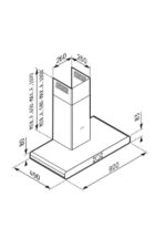 Απορροφητήρας Pyramis Viraggio Elegant 065019901 - Image 2