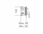 Imex GSM03V Επιτοίχιος Μίκτης - Image 2