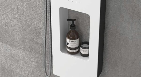 Στήλη υδρομασάζ BIANCO NERO TOUCH A7118 KARAG - Image 3
