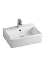 Pyramis Kassandra 023012001 495 x 405 x 160mm Επικαθήμενος Νιπτήρας