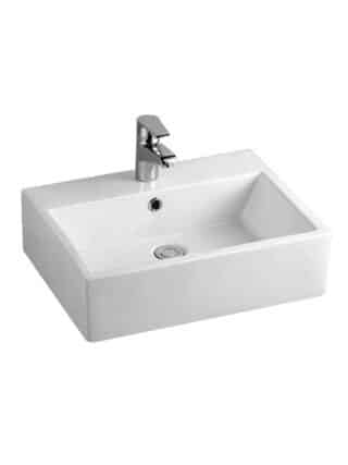 Pyramis Kassandra 023012001 495 x 405 x 160mm Επικαθήμενος Νιπτήρας