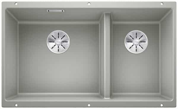 ΝΕΡΟΧΥΤΗΣ granite  BLANCO SUBLINE 430/270-U PEARL GREY - Image 2