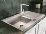 Μπαταρία κουζίνας White/Chrome ADORE BDR4 FERRO