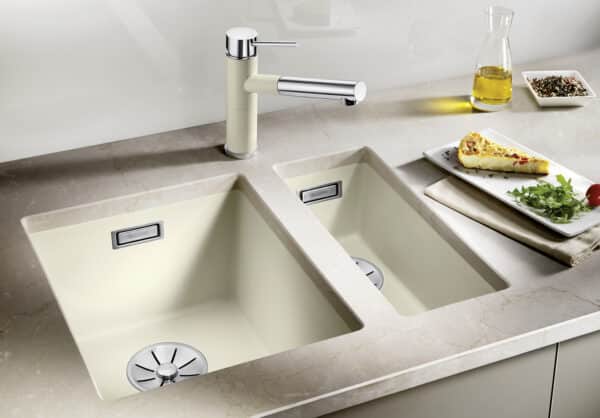 ΝΕΡΟΧΥΤΗΣ granite BLANCO SUBLINE 320 U WHITE - Image 1