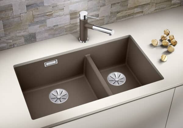 ΝΕΡΟΧΥΤΗΣ granite  BLANCO SUBLINE 430/270-U COFFEE - Image 1
