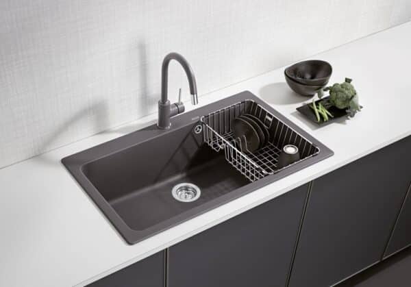 ΝΕΡΟΧΥΤΗΣ granite  BLANCO NAYA XL 9 ROCK GREY - Image 1