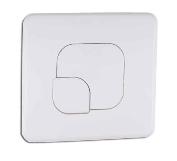 111932 BUTTON PUSH LEMON WHITE - Image 1