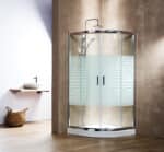 Καμπίνα NEW TEMA Ημικυκλική Σεριγραφία Shower Cabin NEW TEMA 1/4 Circular Line