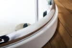 Καμπίνα NEW TEMA Ημικυκλική Σεριγραφία Shower Cabin NEW TEMA 1/4 Circular Line - Image 3
