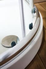 Καμπίνα NEW TEMA Ημικυκλική Σεριγραφία Shower Cabin NEW TEMA 1/4 Circular Line - Image 5