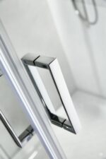 Καμπίνα NEW TEMA Τετράγωνη Διάφανη Shower Cabin NEW TEMA Square Clear - Image 4
