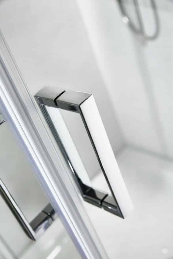 Καμπίνα NEW TEMA Τετράγωνη Διάφανη Shower Cabin NEW TEMA Square Clear - Image 4