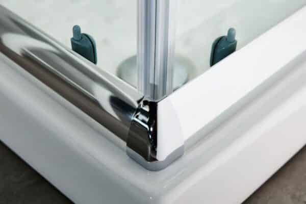 Καμπίνα NEW TEMA Τετράγωνη Διάφανη Shower Cabin NEW TEMA Square Clear - Image 5